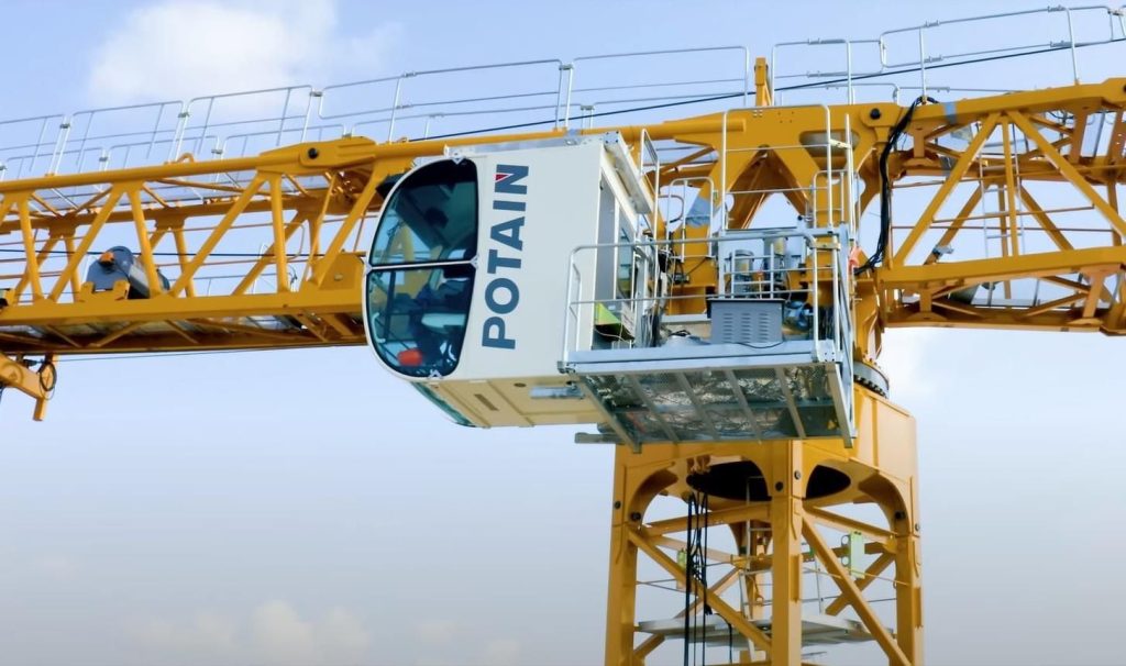 5-ton-tower- potain cranes